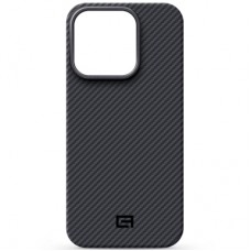 Чохол до мобільного телефона Armorstandart BlackIcon Aramid Twill MagCase Apple iPhone 16 Pro Black (ARM90151)