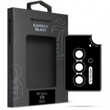 Скло захисне Armorstandart Supreme BI camera Samsung S26 Black (ARM90420)