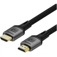 Кабель мультимедійний HDMI M to HDMI M 2.0m V2.1 8K black ColorWay (CW-CBHD088-BK)