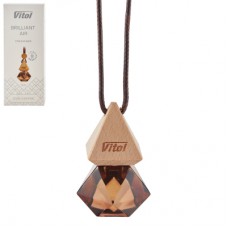 Ароматизатор для автомобіля VITOL Brilliant Air Oud Coffee 8мл (VBA03)