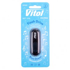 Ароматизатор для автомобіля VITOL Flash Drive Blue Ocean (VFD01)