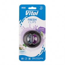 Ароматизатор для автомобіля VITOL Fresh Clips Linen +Lavender (VFC02)