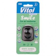 Ароматизатор для автомобіля VITOL Smile White Sands 4мл (VS06)