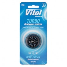 Ароматизатор для автомобіля VITOL Turbo Blue Ocean (VT01)