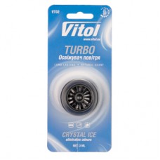 Ароматизатор для автомобіля VITOL Turbo Crystal Ice (VT02)