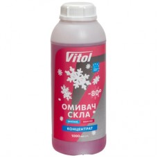 Омивач автомобільний VITOL -80 Bubble Gum 1л (VITOL-WWFC-80BG1)