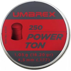 Пульки Umarex Power Ton 4,5 мм 1,05 г 250шт (4.1707)