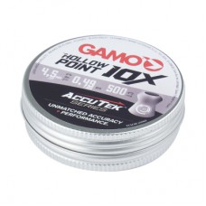 Пульки Gamo 10x HollowPoint AccuTek 4,5 мм 0,49 г 500 шт (6322546-AK)