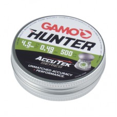 Пульки Gamo Hunter AccuTek 4,5 мм 0,49 г 500 шт (6320834-AK)