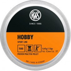 Пульки RWS Hobby 4,5 мм 0,45 г 500 шт (2136406)