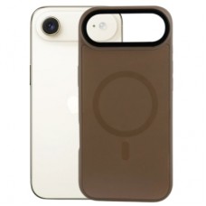 Чохол до мобільного телефона BeCover FIBRA ArcLine MagSafe Apple iPhone 17 Air Brown (715376)