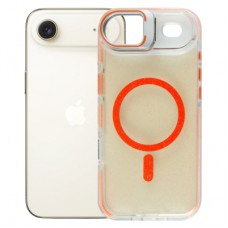 Чохол до мобільного телефона BeCover FIBRA Star Shine MagSafe Apple iPhone 17 Air Orange (715422)