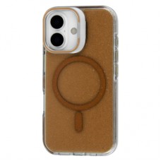 Чохол до мобільного телефона BeCover FIBRA Star Shine MagSafe Apple iPhone 17 Desert Gold (715412)