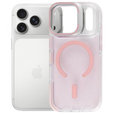 Чохол до мобільного телефона BeCover FIBRA Star Shine MagSafe Apple iPhone 17 Pro Light Pink (715428)