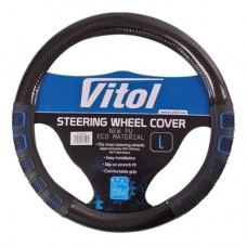 Чохол на руль VITOL L чорн (VLU-2310001 L)