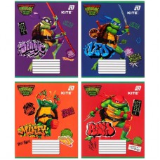 Зошит Kite Ninjia Turtles, 12 аркушів, коса лінія (NT26-235)