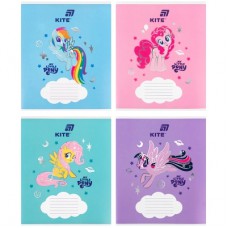 Зошит Kite My Littke Pony, 12 аркушів, коса лінія (LP26-235)