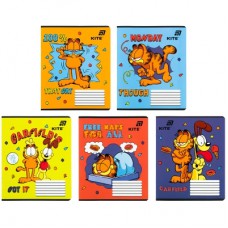 Зошит Kite Garfield, 12 аркушів, лінія (GF26-234)