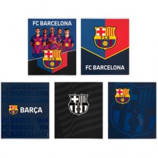 Зошит Kite FC Barcelona, 24 аркуша, клітинка (BC26-238)