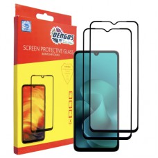 Скло захисне Dengos Motorola G06 / G06 Power Black 2 pcs (DG-TG2P-92)