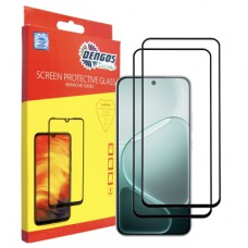 Скло захисне Dengos OPPO A6 Pro Black 2 pcs (DG-TG2P-94)