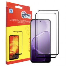 Скло захисне Dengos OPPO A6x 4G / A6k 4G / A6 4G Black 2 pcs (DG-TG2P-95)