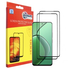 Скло захисне Dengos Realme 12 4G Black 2 pcs (DG-TG2P-89)
