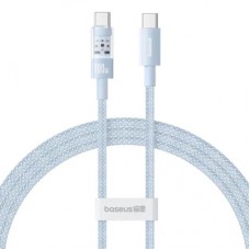 Дата кабель USB-C to USB-C 1.0m 100W blue Baseus (1167203)