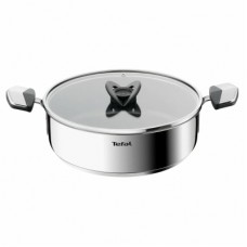 Сотейник Tefal Excellence+, з кришкою, 26см, чорний (E3337145)