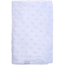 Ковдра дитяча Bibaby велюрова фактурна (64059-blue)
