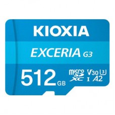 Карта пам'яті Kioxia 512GB microSDXC class 10 U3 V30 Exceria G3 (LMEX3L512GG2)