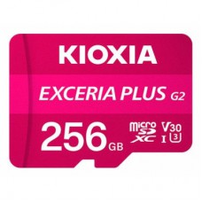 Карта пам'яті Kioxia 256GB microSDXC class 10 UHS-I U3 V30 A1 Exceria Plus G2 (LMPL2M256GG2)