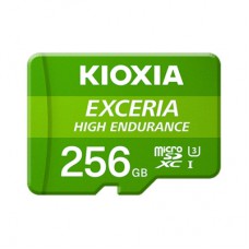 Карта пам'яті Kioxia 256GB microSDXC class 10 UHS-I U3 V30 Exceria High Endurance (LMHE1G256GG2)