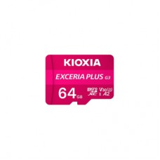 Карта пам'яті Kioxia 64GB microSDXC class 10 UHS-I U3 V30 A2 Exceria Plus G3 (LMPL3M064GG2)