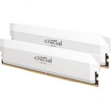 Модуль пам'яті для комп'ютера DDR5 64GB (2x32GB) 6000 MHz Crucial Pro Wite Micron (CP2K32G60C40U5W)
