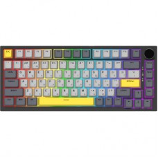 Клавіатура Ajazz AK820 Sea Salt Switch RGB USB-C UA Black (AK820-SS-BGY)