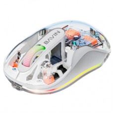 Мишка BAVIN G-K-992 RGB Wireless/Bluetooth White (G-K-992-WH)