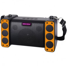 Акустична система NEWVEW NV-9172 Solar Panel/BT/USB/TF/FM Orange (NWVW-NV-9172-OR)