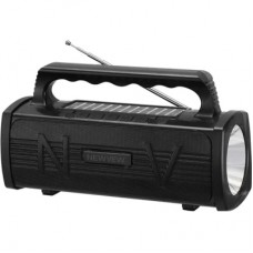 Акустична система NEWVEW NV-9010 Solar Panel/BT/USB/TF/FM Black (NWVW-NV-9010-BK)