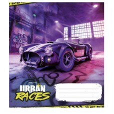 Зошит Школярик Time the urban races 48 аркушів клітинка (048-3439K)