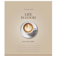 Зошит Школярик Life is good 48 аркушів клітинка (048-3670K)