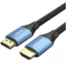 Кабель мультимедійний HDMI M to HDMI M 12.0m V1.4 4K60Hz PVC aluminum alloy blue Vention (ALHSM)