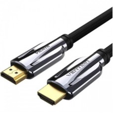 Кабель мультимедійний HDMI M to HDMI M 2.0m V2.1 8K60Hz braided black Vention (AALBH)
