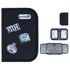 Пенал Kite Monster High 622, без наповнення, 1 відділення, 2 відвороти (MH26-622)