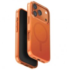 Чохол до мобільного телефона Uniq iPhone 17 Pro Max Clario Magclick Charging orange (8886463694855)