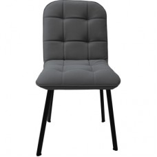 Кухонний стілець Примтекс плюс Santi FL black HL-19, оксамит чорний. (Santi FL black HL-19)