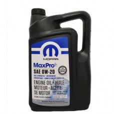Моторна олива Mopar MaxPro+ 0W-20 5л (68524013AA)