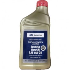 Моторна олива SUBARU SYNTHETIC SAE 0W-20 SN 0,946л (SOA427V1310)