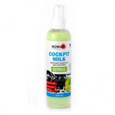 Автополіроль NOWAX Cockpit Milk Citrus 250ml (NX25226)