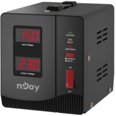 Стабілізатор напруги nJoy Alvis 1000 (AVRL-10001AL-CS01B) AVR, 1 розетка (Alvis 1000)